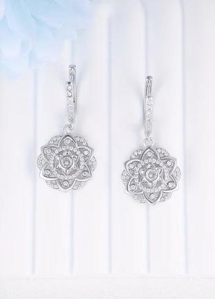 Серьги серебряные 925 проба 2