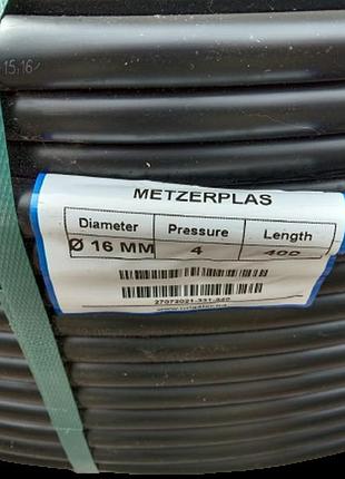 Слепая трубка ø16 4атм 400м metzerplas 2