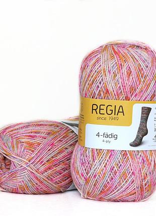 Носочная пряжа regia color 100 г, 00437