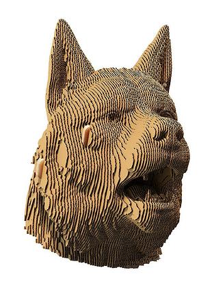 Картонный 3d пазл-конструктор "cartonic 3d puzzle wolf" волк 2