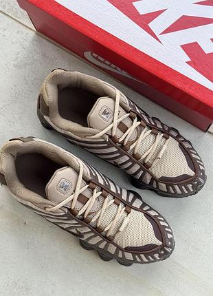 Мужские кроссовки shox tl khaki ironstone off noir