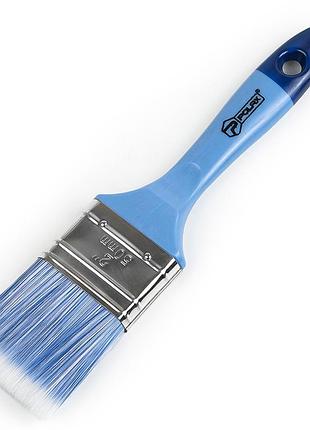 Кисть флейцевая polax 2" тип "acrylic" профессиональная, искусственный ворс, пластиковая ручка (03-009)