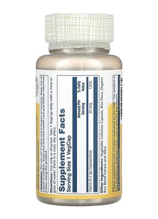 Vitamin d-2 25 mcg - 60 vcaps 2