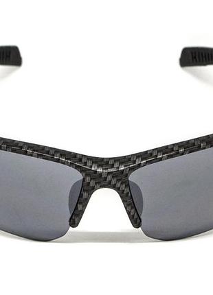 Очки защитные global vision hercules-7 carbon (flash mirror), зеркальные серые в графитовой оправе 4
