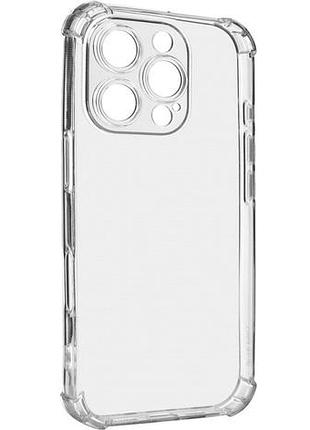 Прозорий чохол для iphone 16 pro max ударостійкий силіконовий shockproof (бампер)