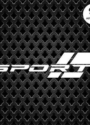 Наклейка на авто машину oracal sport спорт 20х5см