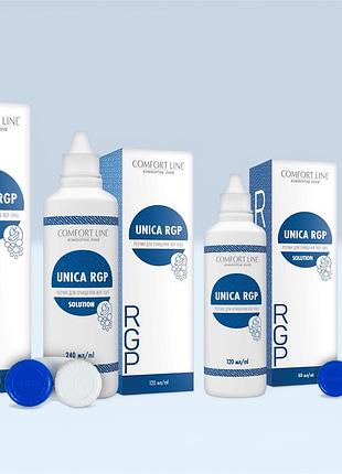 Комплект растворов для контактных линз жёстких avizor unica rgp solution 60/120/240 ml очистка дезинфекция увлажнение