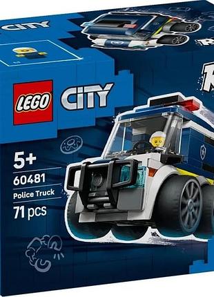 Конструктор lego city автивки — полицейский грузовик