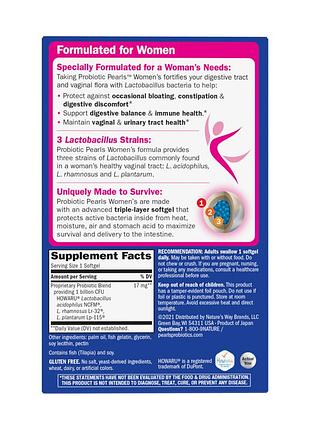 Probiotic pearls women's - 30 softgels 2