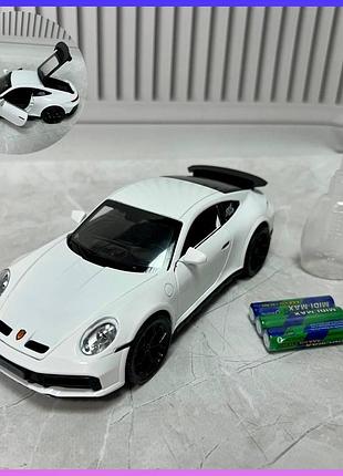 Детская инерционная машинка porsche 911 tx 51466 с подсветкой и звуком