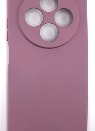 Силіконовий чохол для xiaomi redmi 14c / poco c75 лавандовий soft silicone case full (бампер)