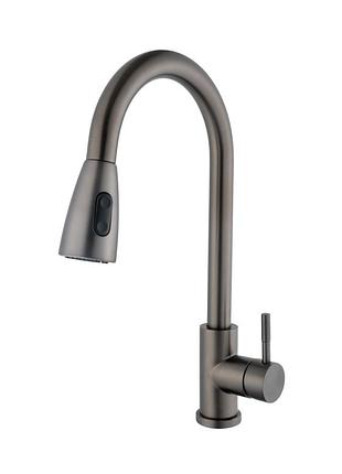 Змішувач для кухні ecomix stella ste-2031-gp
