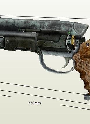 Paperkhan конструктор из картона fallout: new vegas пистолет макет модель паперкрафт подарок сувенир игрушка