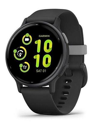 Gps смарт-часы garmin vivoactive 5, black/slate