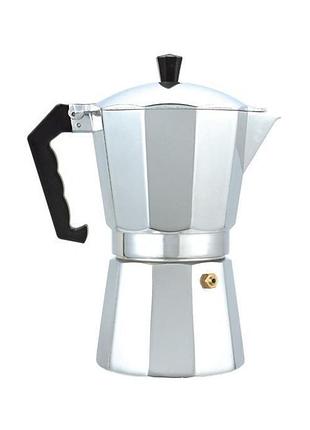 Гейзерна кавоварка empire coffee еспресо 150мл на 3 чашки