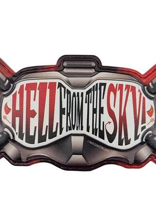 Шеврон очки hell from the sky