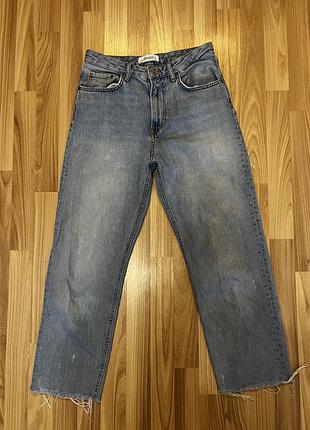 Джинси zara woman синього кольору, розмір m