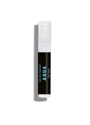Парфюмированная вода для мужчин "aqua for men" тм mayur, 3 мл