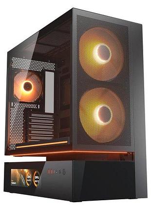 Корпус комп'ютерний cougar cfv235 mesh vision, чорний