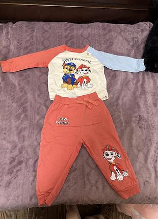 Дитячий костюм sinsay paw patrol, розмір 86-92