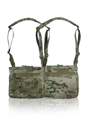 Тактична смарт-сумка через плече "tactic city bag" cordura original usa — мультикам