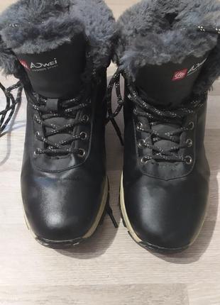 Ботинки кроссовки зимние1 фото