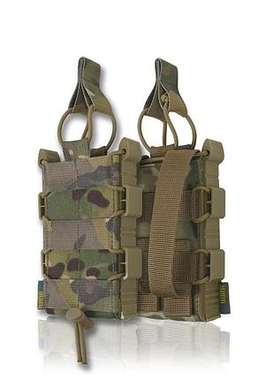 Усиленный подсумок kiborg gu single mag pouch мультикам