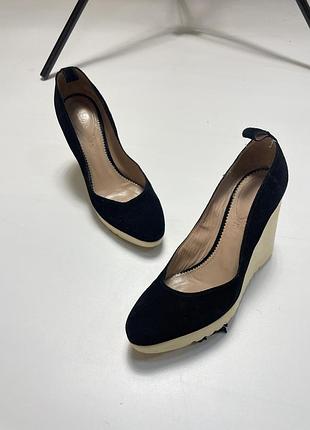 Туфлі на танкеткі chloe 38