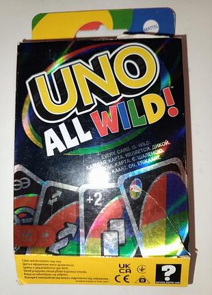 Настольная игра uno all wild настольная игра все безумные uno