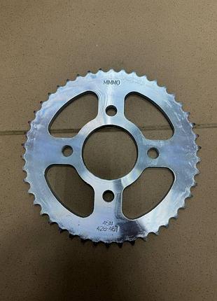 Задня зірка 428 крок 46 зубів 90/58, geon, mustang, forte, lifan, loncin, spark, mustang