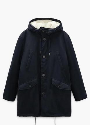 Пуховик парка zara