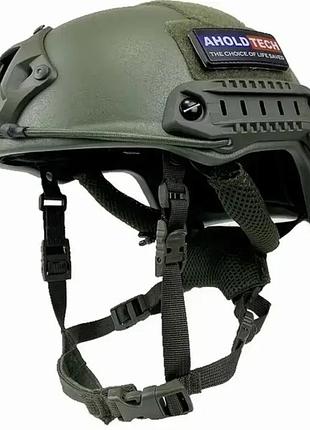 Защитный кевларовый шлем fast team wendy aholdtech f-s02 iiia оливковый, m