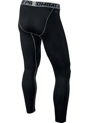 Компрессионные штаны мужские nike pro combat dry-fit compression артикул 272435-010