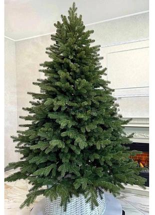 Литая елка шотландская с густой хвоей (зеленая) 2.90м