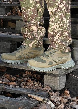 Кросівки мангуст олива сітка 45