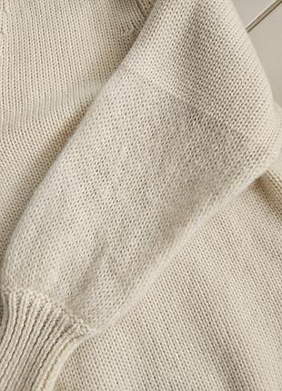 Свитер с шерстью oversize 6