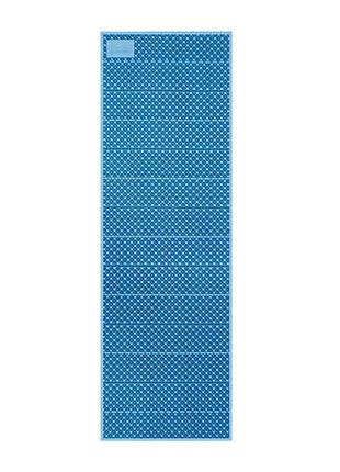 Коврик складной ixpe naturehike cnk2450ws044 алюминиевая пленка (195x60х1.8 см) синий