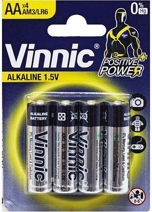 Батарейки "vinnic" пальчикові, аа 1,5v