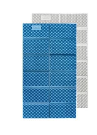 Коврик двойной складной ixpe naturehike cnk2450ws044 алюминиевая пленка (200x120х1.8 см) синий