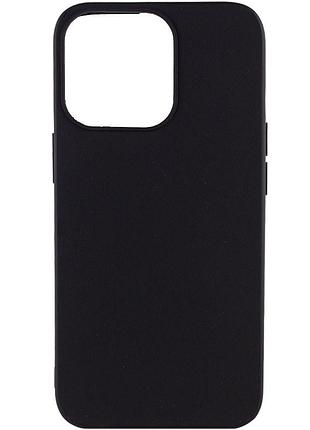 Силиконовый чехол candy для apple iphone 13 pro (6.1") черный