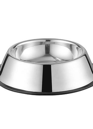 Миска из нержавеющей стали для кошек pet style 0.78 л