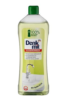 Уксусное очищающее средство против известкового налета denkmit, 1 л