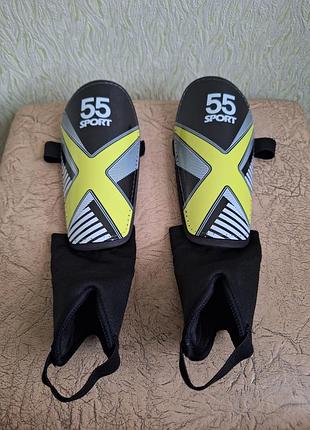 Футбольные щитки 55 sport x-forse clab. защита голени.