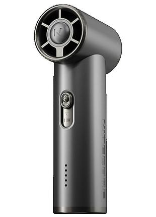 Вентилятор nitecore nef01 + power bank 4000mah usb-c сірий
