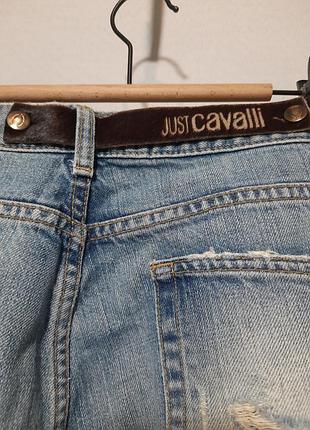 Джинси just cavalli  made in italy  34 блакитні