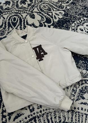 Бомбер cropp "los angeles california" розмір xs
