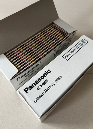 Батарейка panasonic cr 2025 bli lithium (200 штук!)