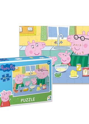Детский пазл "peppa pig" 200331, 60 элементов | maxisvit 2