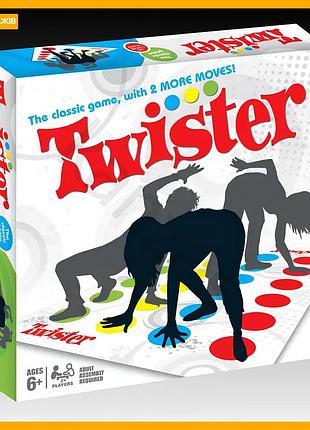 Rest гра твістер настільна гра twister нова версія для дітей та дорослих веселий інтерактивний килимок