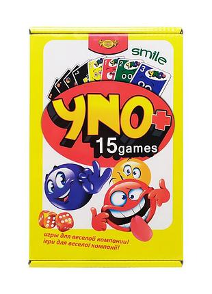 Карточная игра "уно +" (мкз0809) mkz0809 | maxisvit